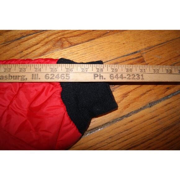 Vintage 1950's Marshall Gamemaster Red Quilted Hunting Snow Pants Mens L - Picture 9 of 9